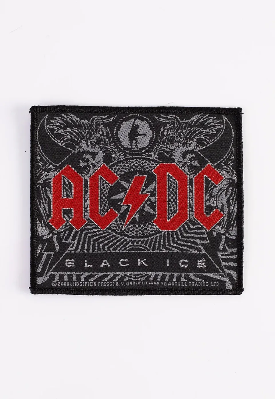 Impericon Black Ice Aufnäher Onesize schwarz Hard Rock