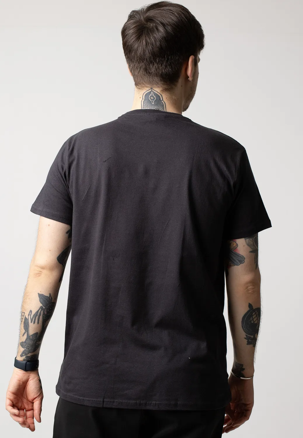 Impericon Skull & Logo T-Shirt schwarz kurzarm