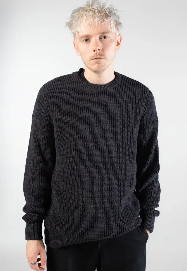 Impericon Mixmash Knit Black-Anthra Pullover Strick