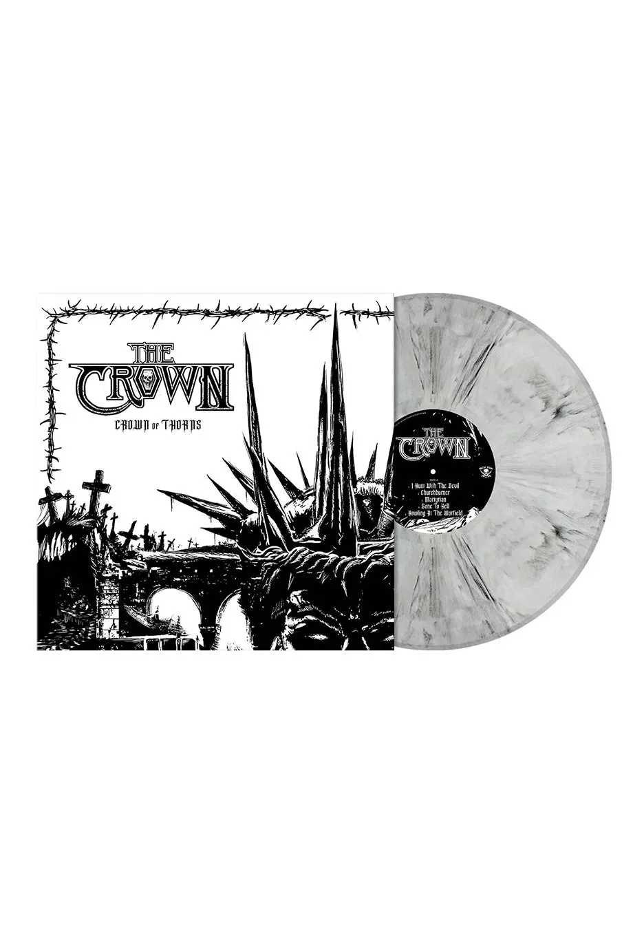 Impericon Crown Of Thorns White/Black Vinyl Marbled
