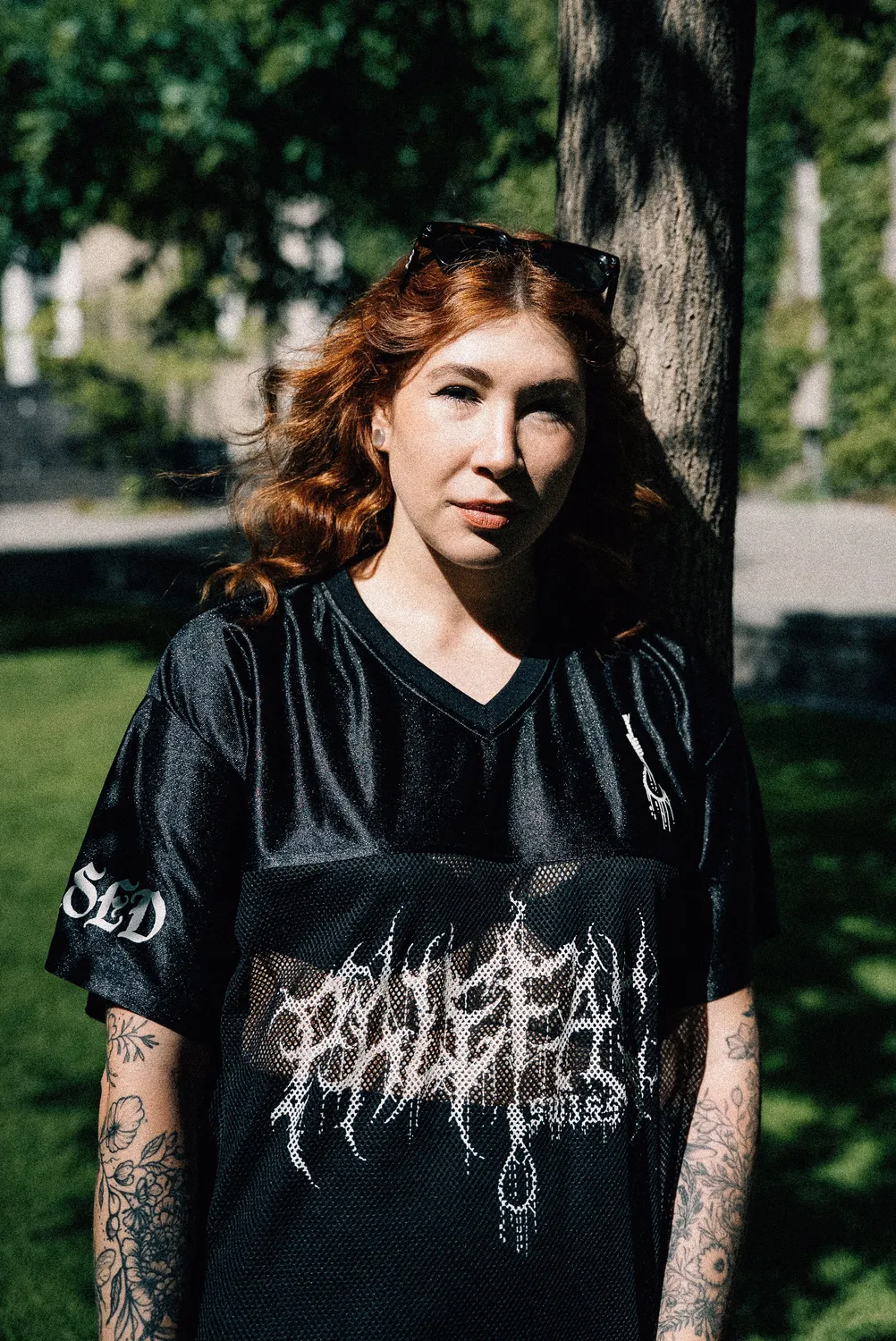Paleface Swiss Cursed Sports Mesh Jersey Festival V-Neck