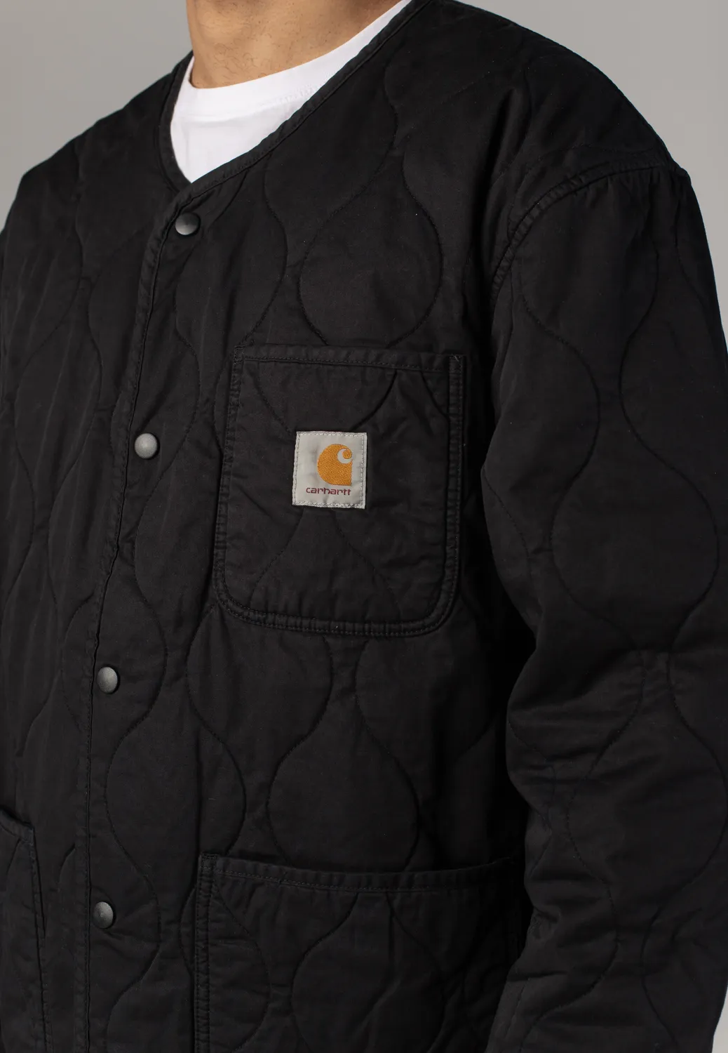 Impericon Skyton Liner Black Jacke schwarz Twill