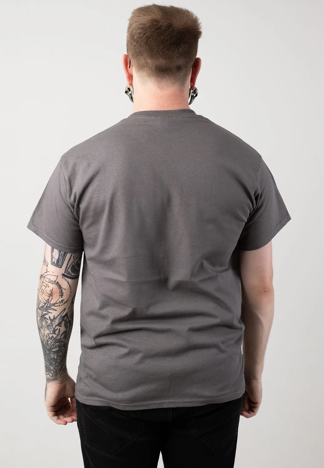 Impericon Extended Pain Charcoal T-Shirt grau Jersey