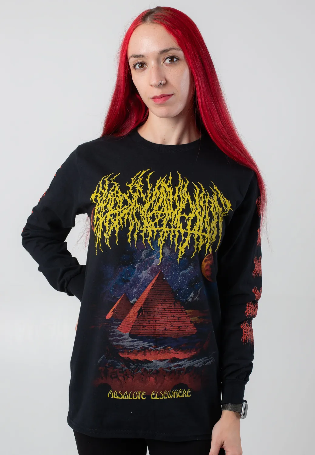 Impericon Pyramid Longsleeve schwarz Unisex Death Metal