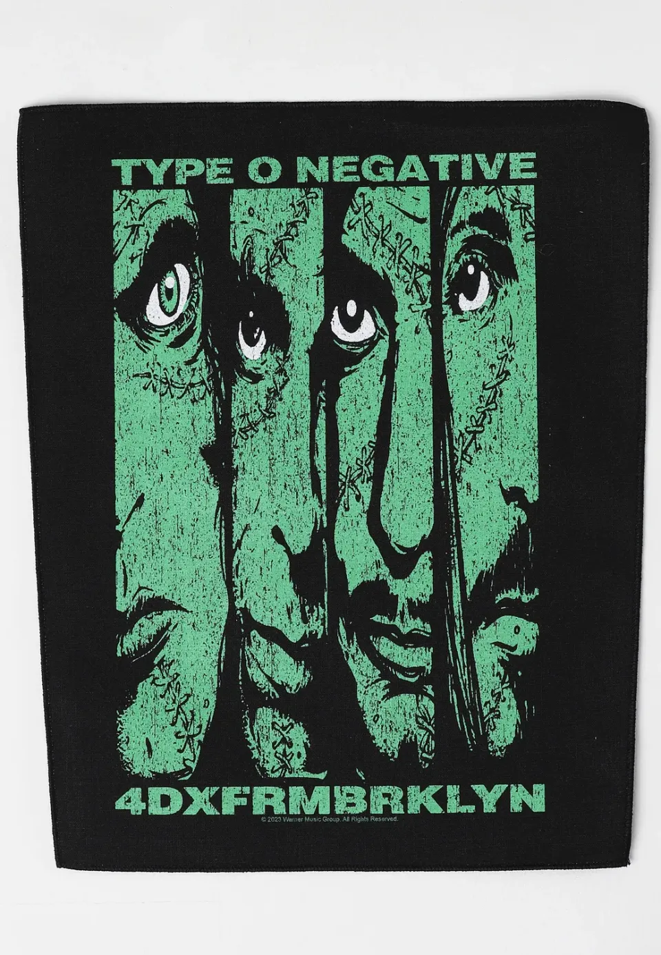 Impericon 4DXFRMBRKLYN Backpatch grün Onesize