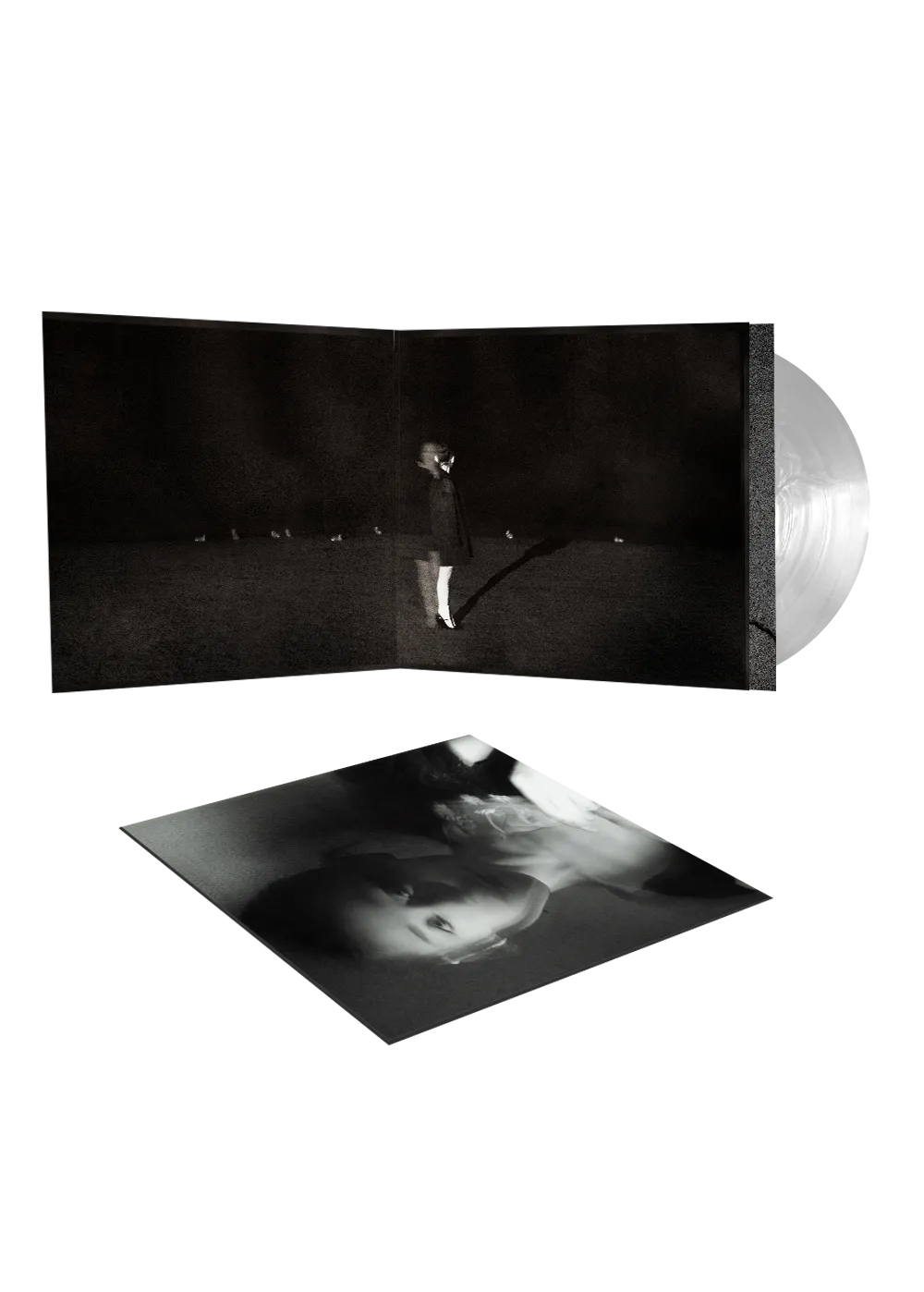 Ariana Grande petal Vinyl pearly white LP