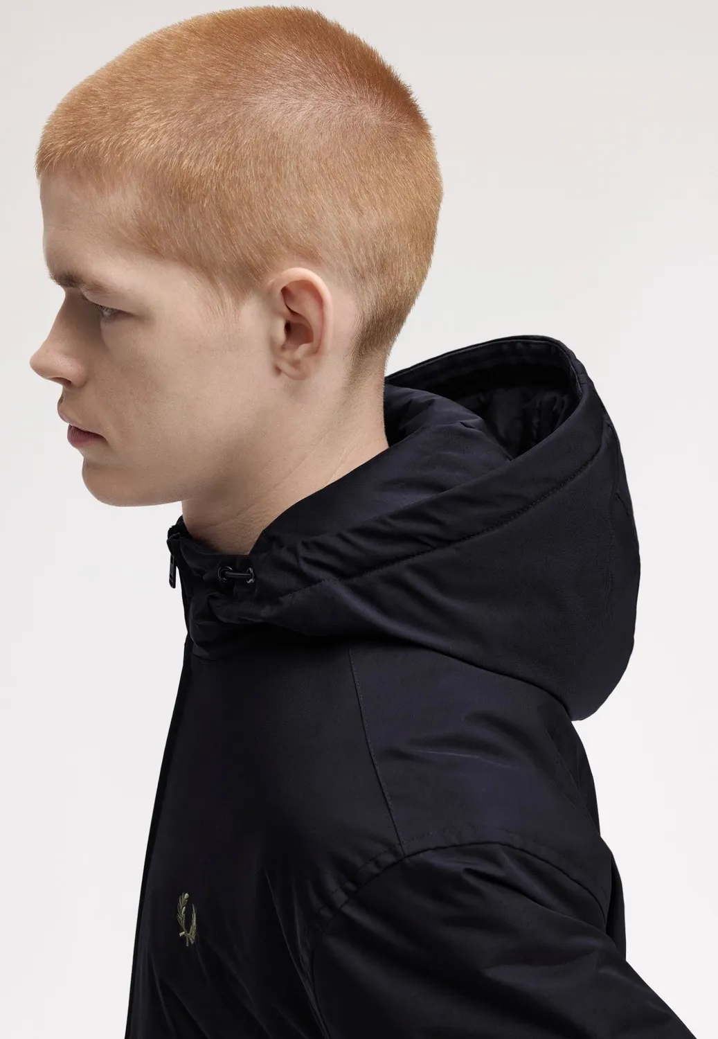 Impericon Brentham Hooded Übergangsjacke schwarz Synthetik