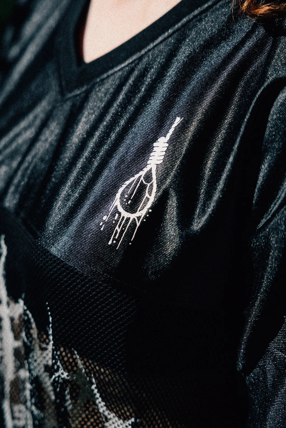 Paleface Swiss Cursed Sports Mesh Jersey Festival V-Neck