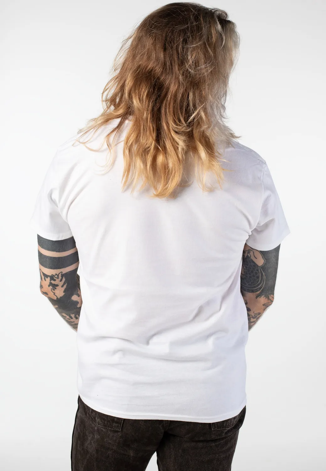 Impericon Colour Block T-Shirt weiß Unisex Punk