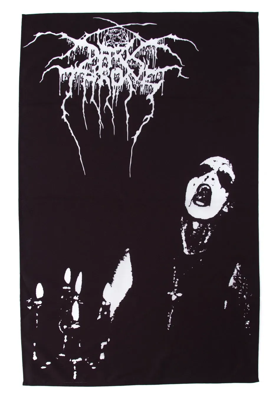 Impericon Transilvanian Hunger Flagge schwarz Black Metal