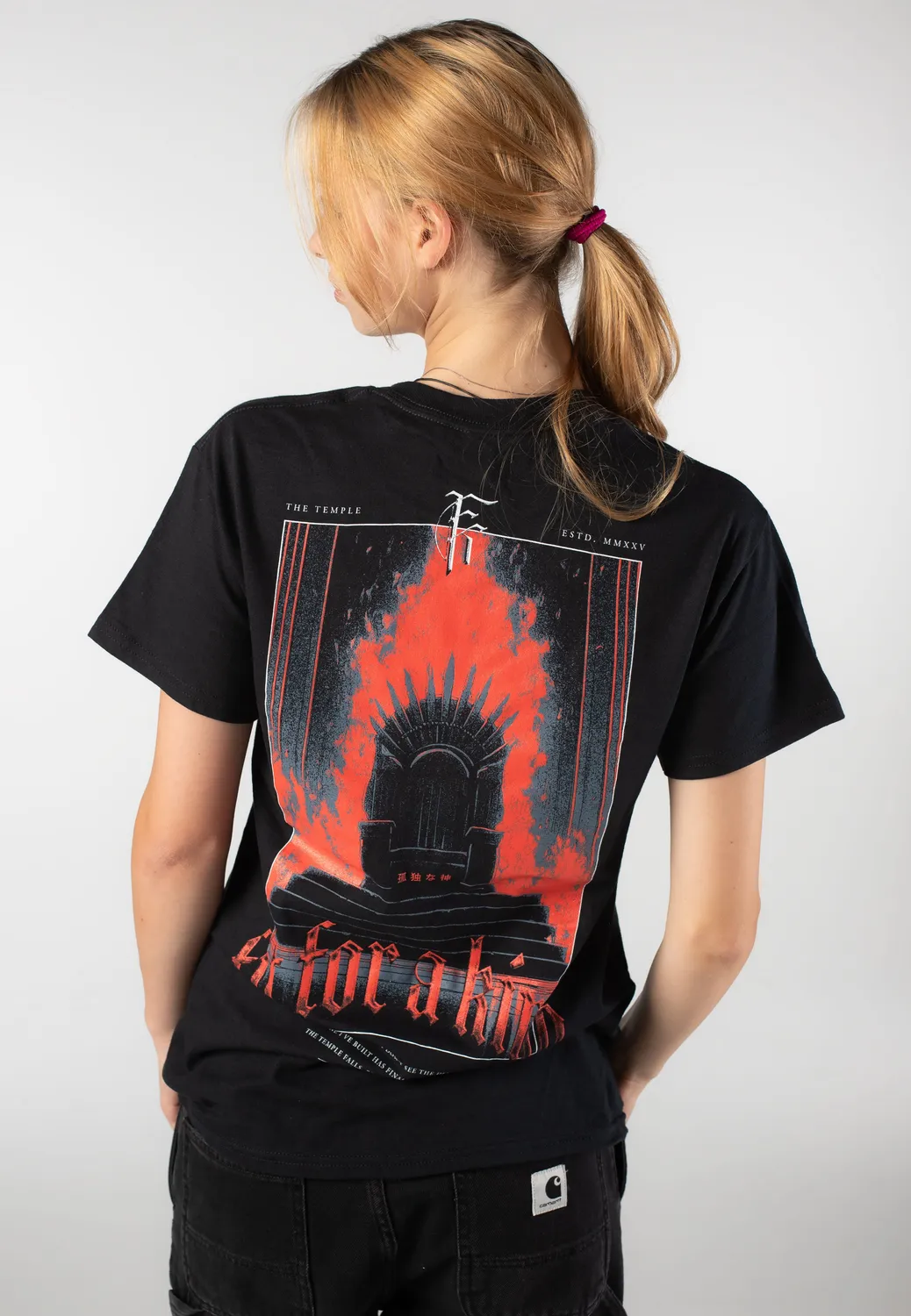 Impericon Throne T-Shirt schwarz L Metalcore