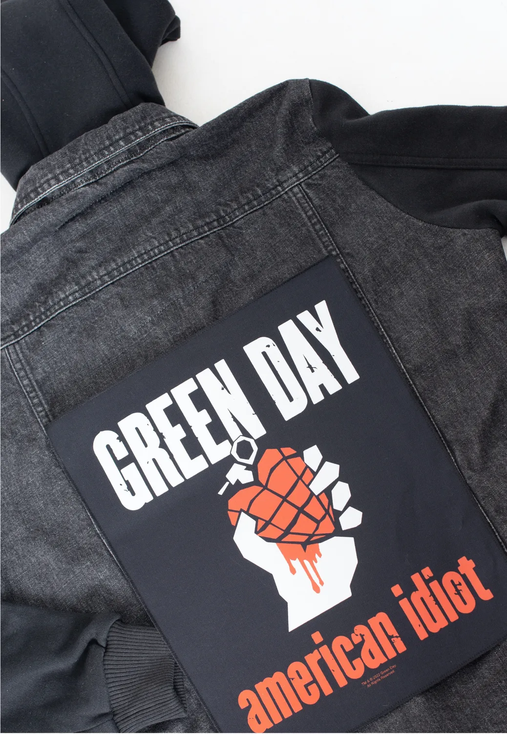 Green Day American Idiot Backpatch bunt Onesize