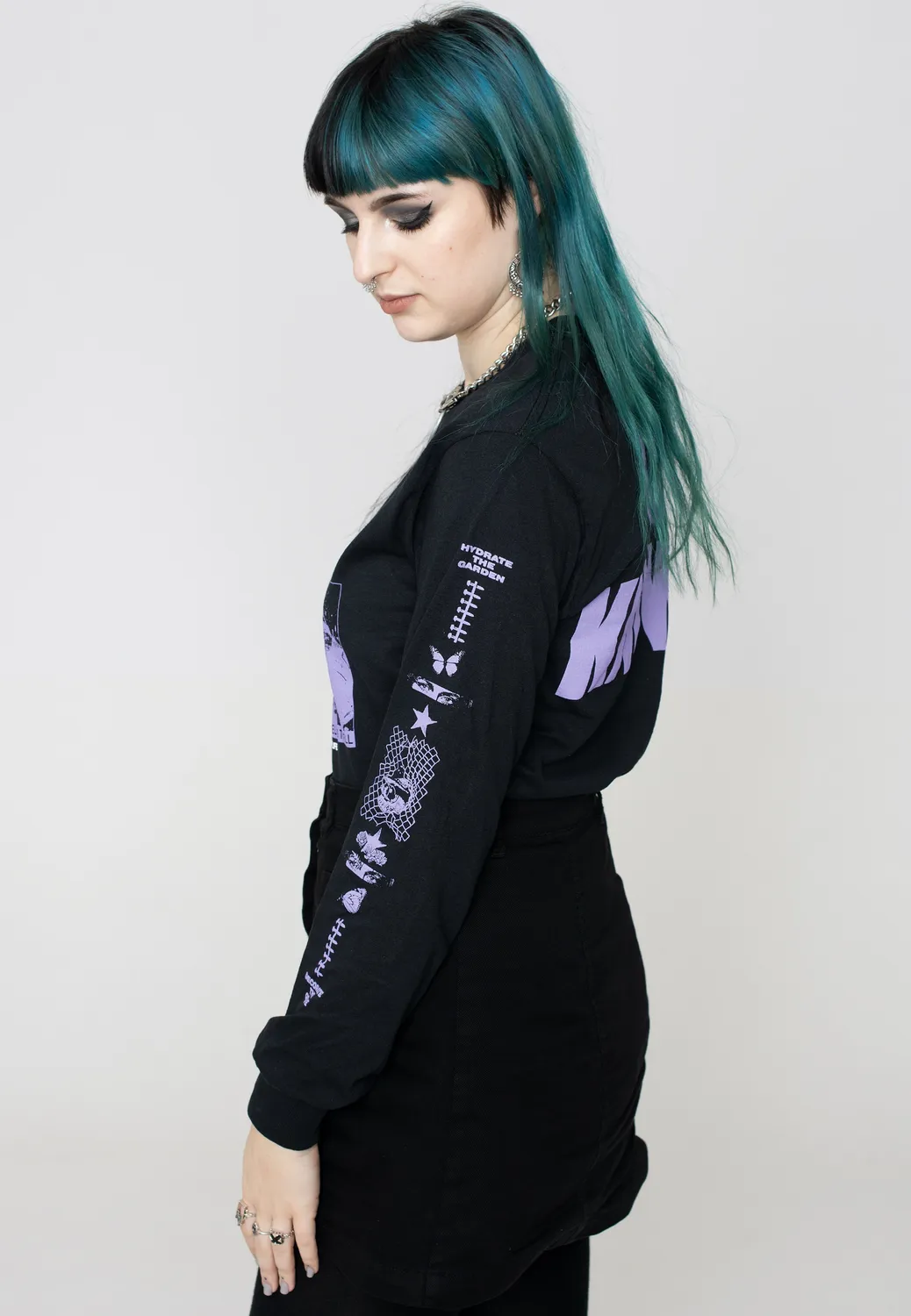 Impericon Hydrate The Garden Longsleeve schwarz Unisex Hardcore
