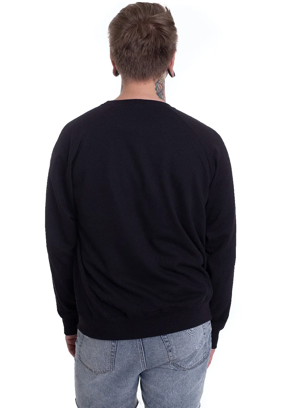 Impericon Distressed Logo Sweater Schwarz Unisex