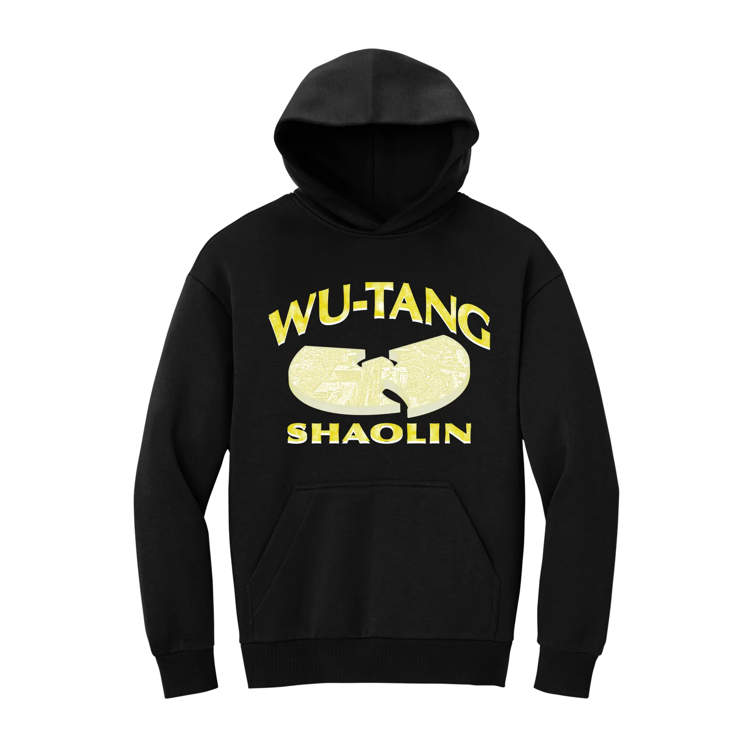 Wu-Tang Shaolin City Hoodie Schwarz Baumwolle