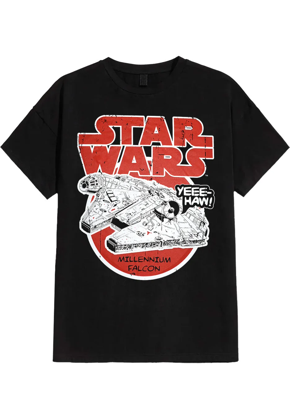 Impericon Millennium Falcon T-Shirt schwarz Unisex