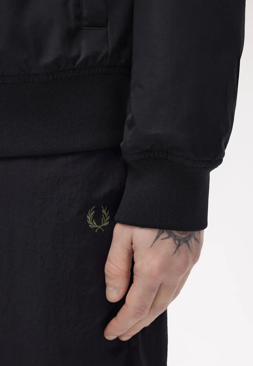 Impericon Brentham Hooded Übergangsjacke schwarz Synthetik