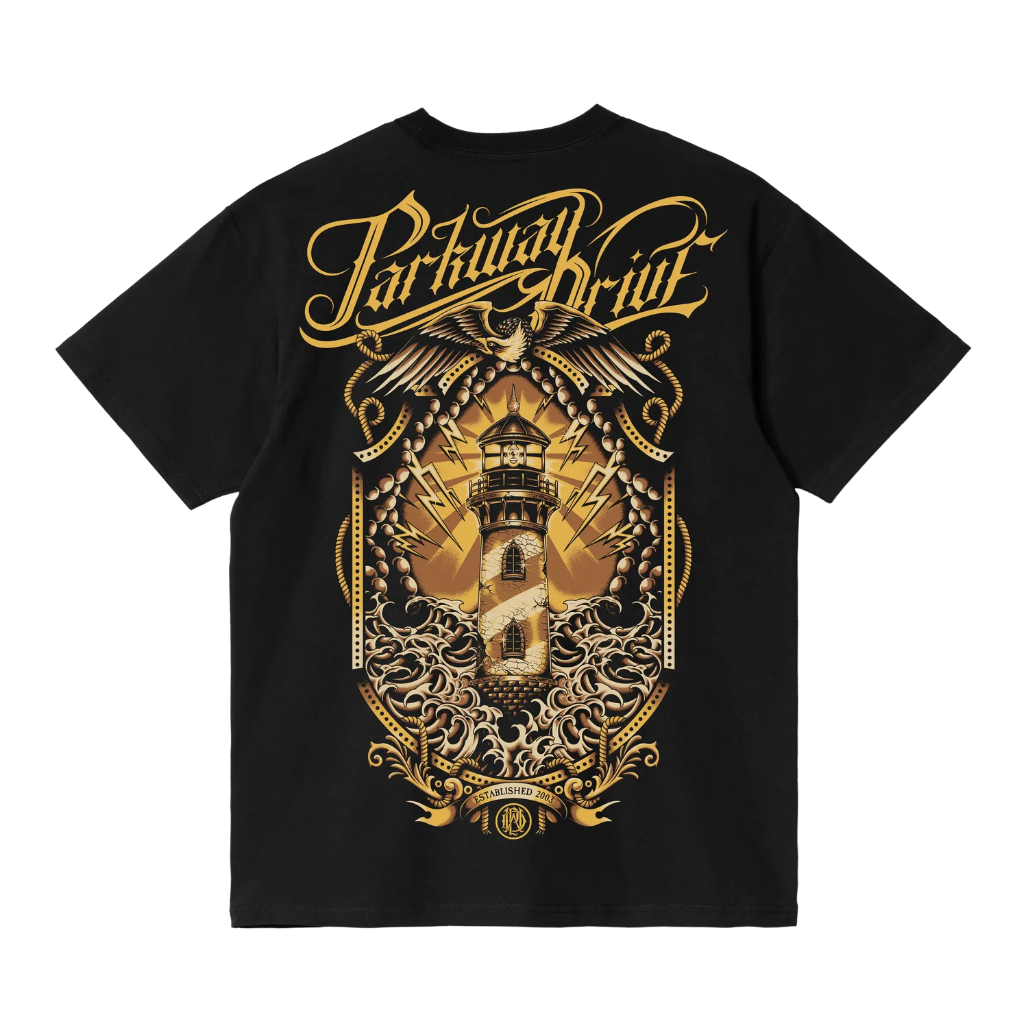 Parkway Drive Lighthouse Eagle T-Shirt schwarz