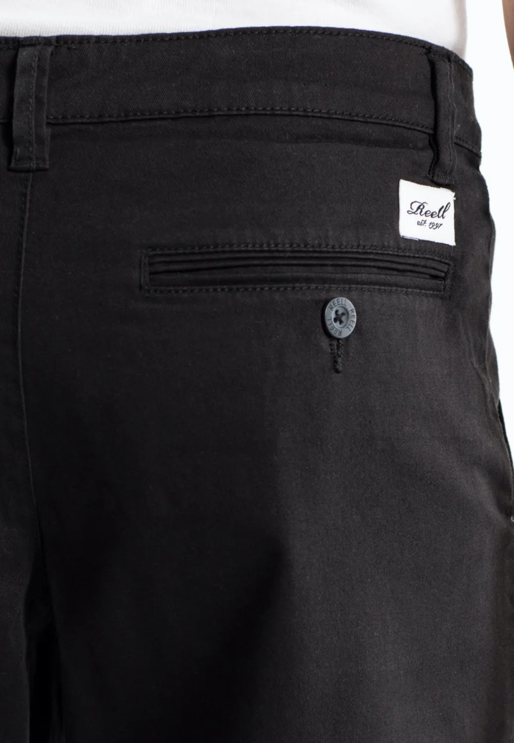 Impericon Flex Grip Chino Shorts Schwarz Regular Fit