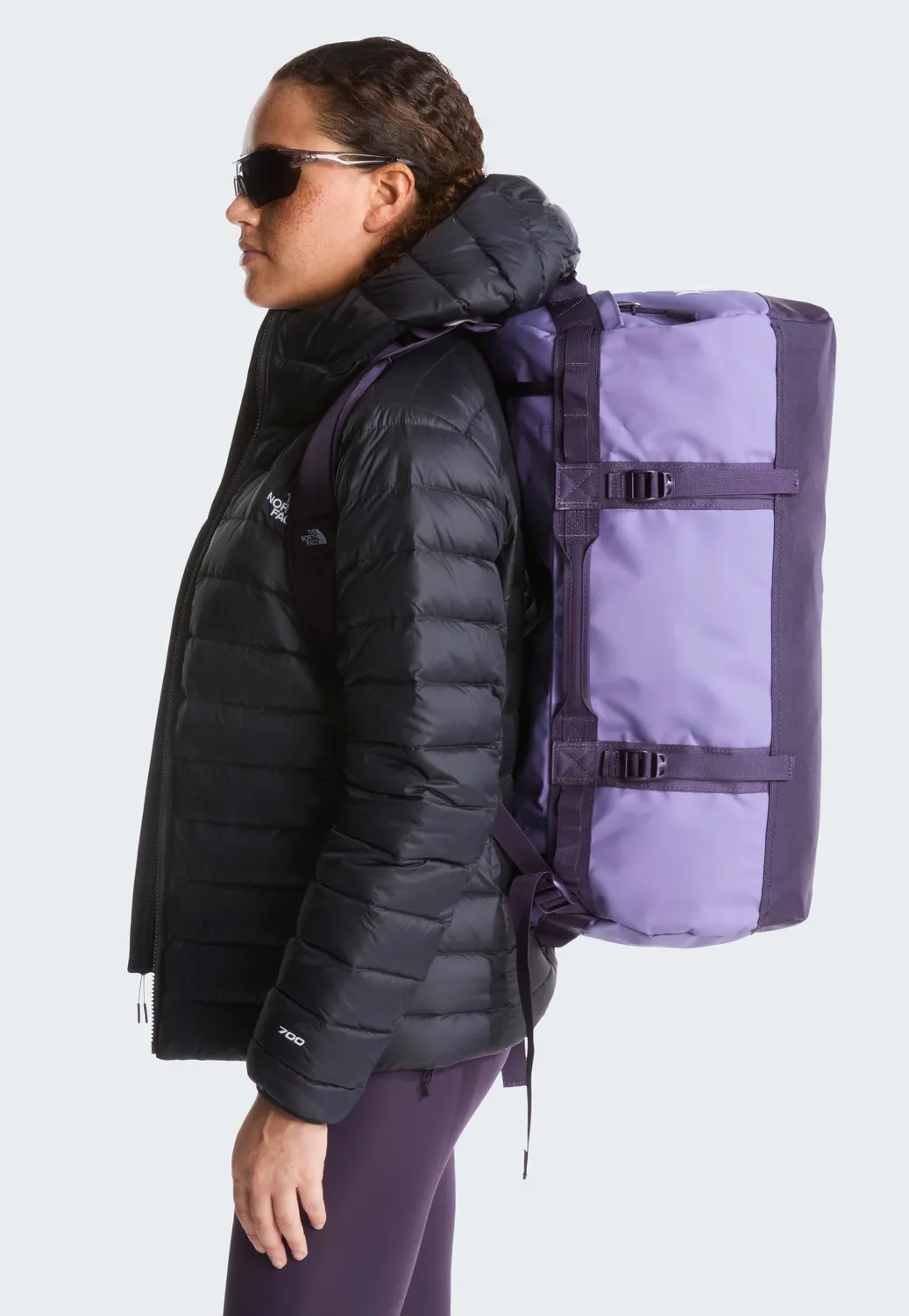 Impericon Base Camp Duffel S Dufflebag lila 50L