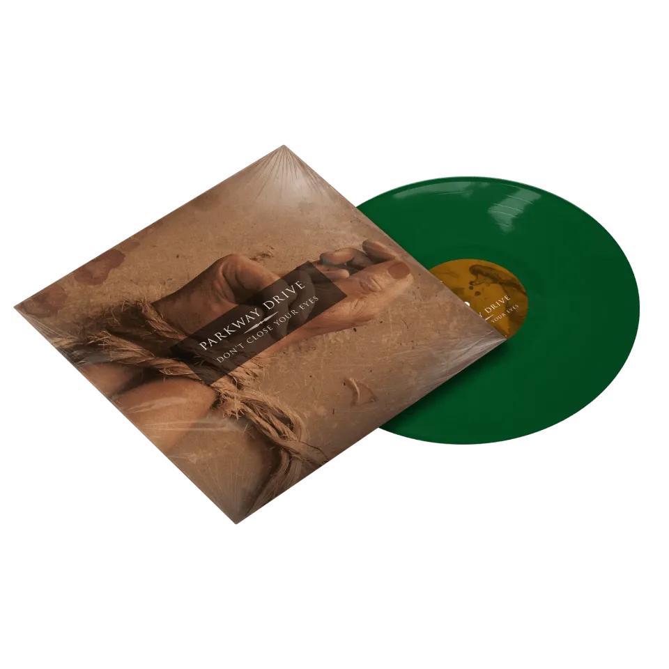 Parkway Drive Don't Close Your Eyes Vinyl opaquegrün