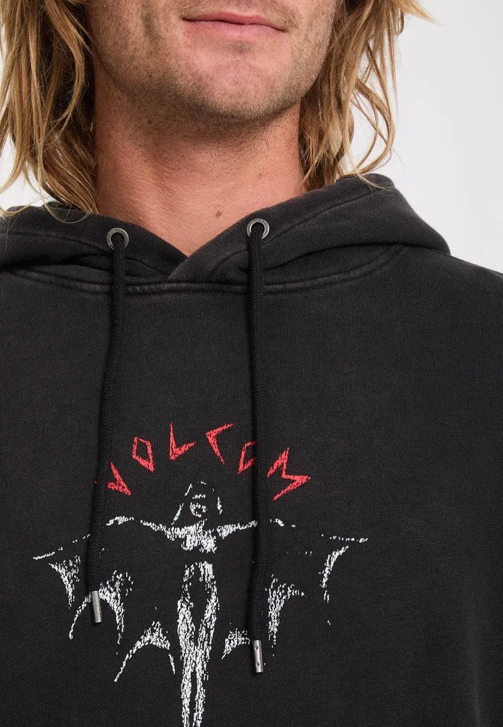 Impericon Wrong Angel PO Light Acid Black Hoodie Schwarz