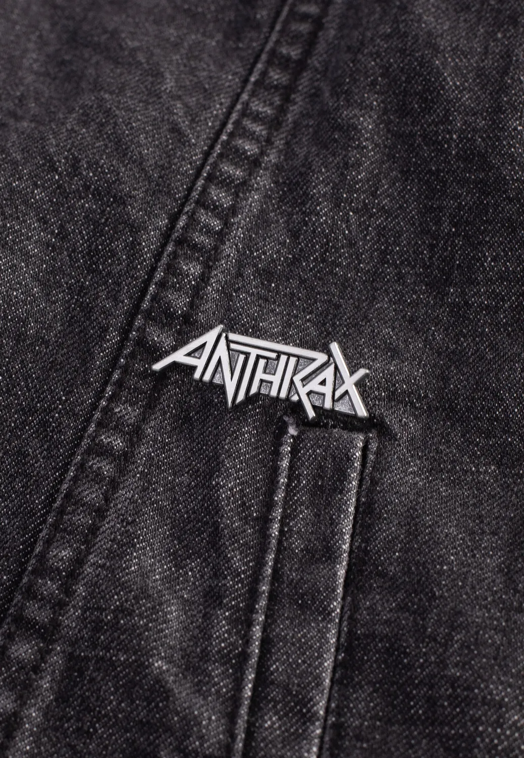 Logo Pin Grey Onesize Metal Accessoire