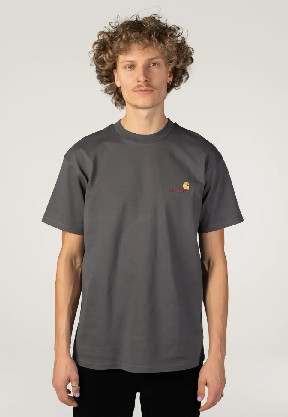 Impericon American Script T-Shirt Graphite Jersey
