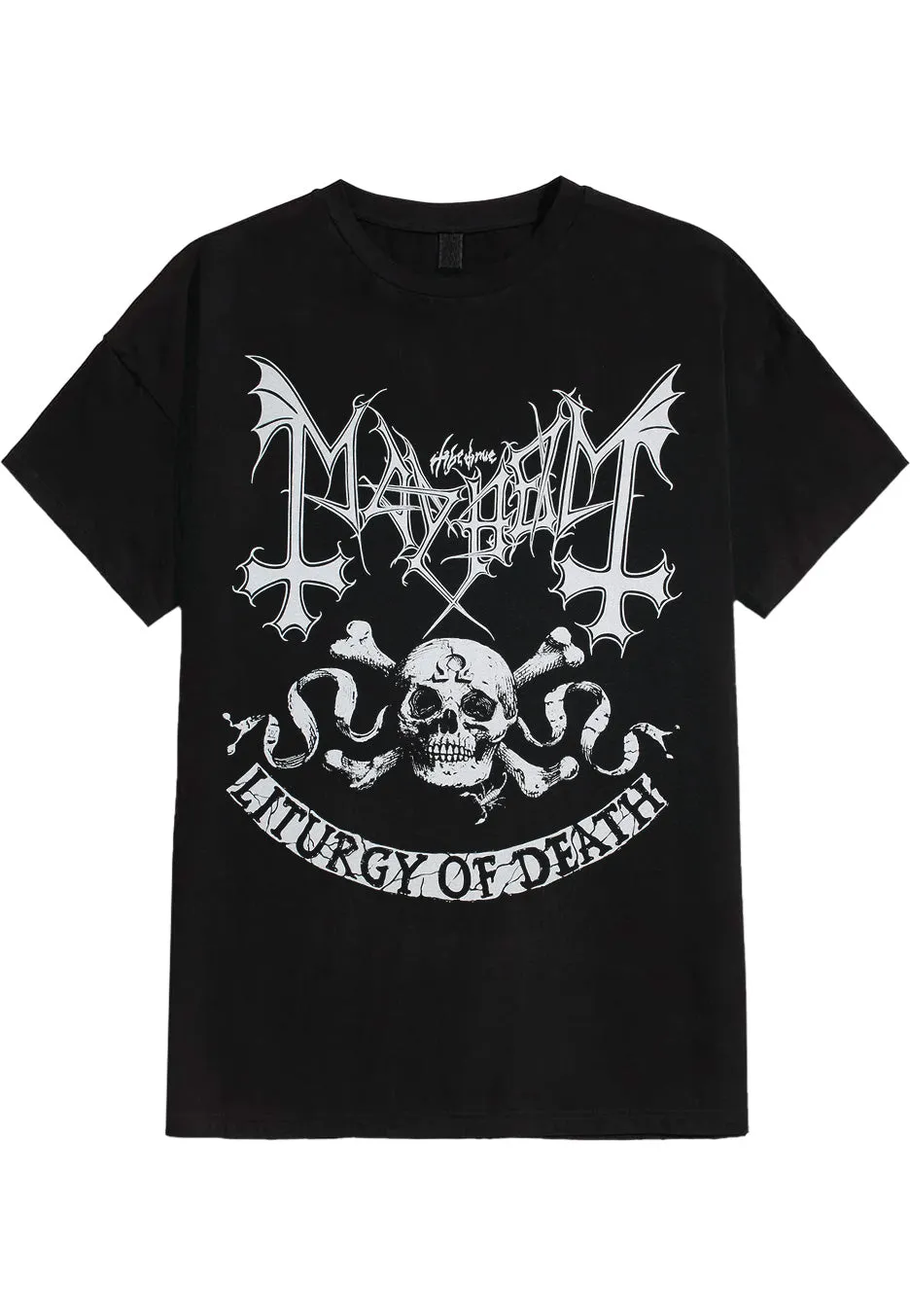 Impericon Skull Omega T-Shirt schwarz Black Metal