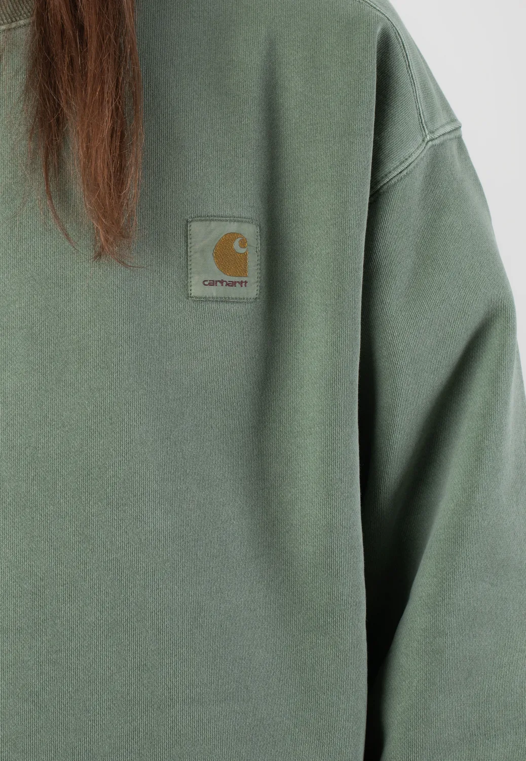 Impericon Nelson Garment Dyed Park Sweater grün