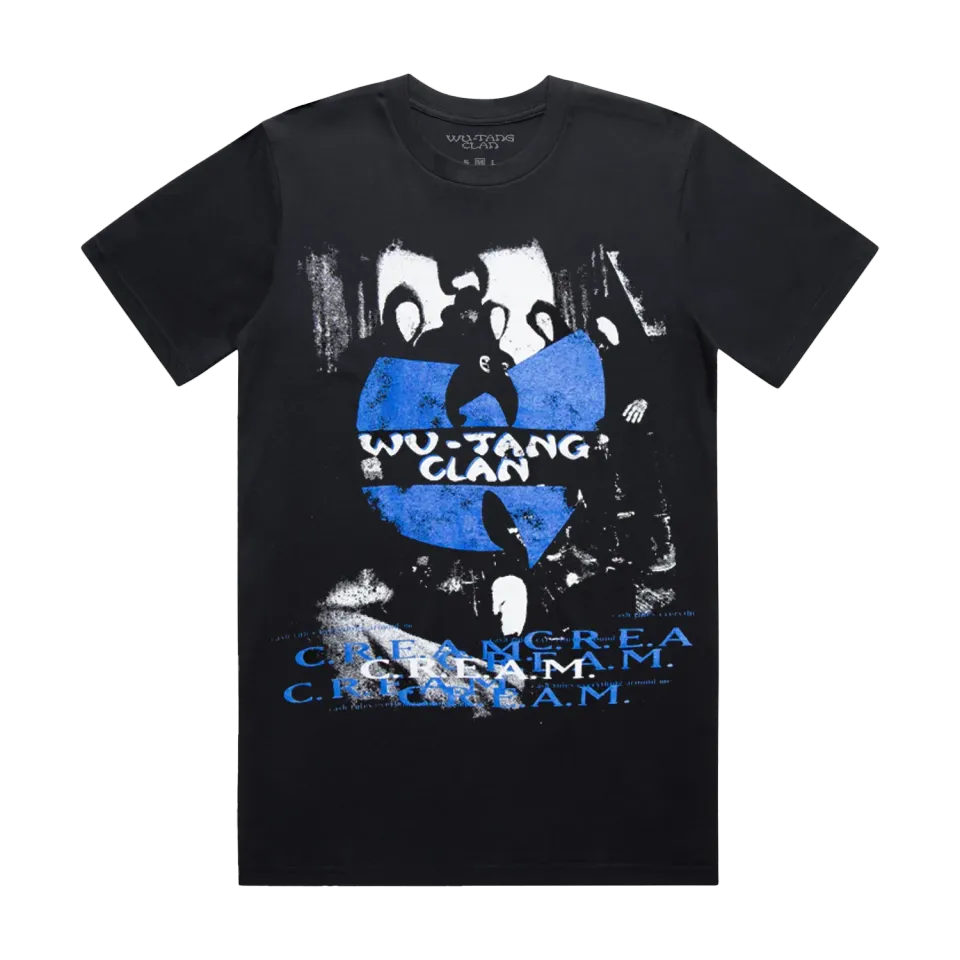Wu-Tang C.R.E.A.M. T-Shirt Baumwolle Schwarz