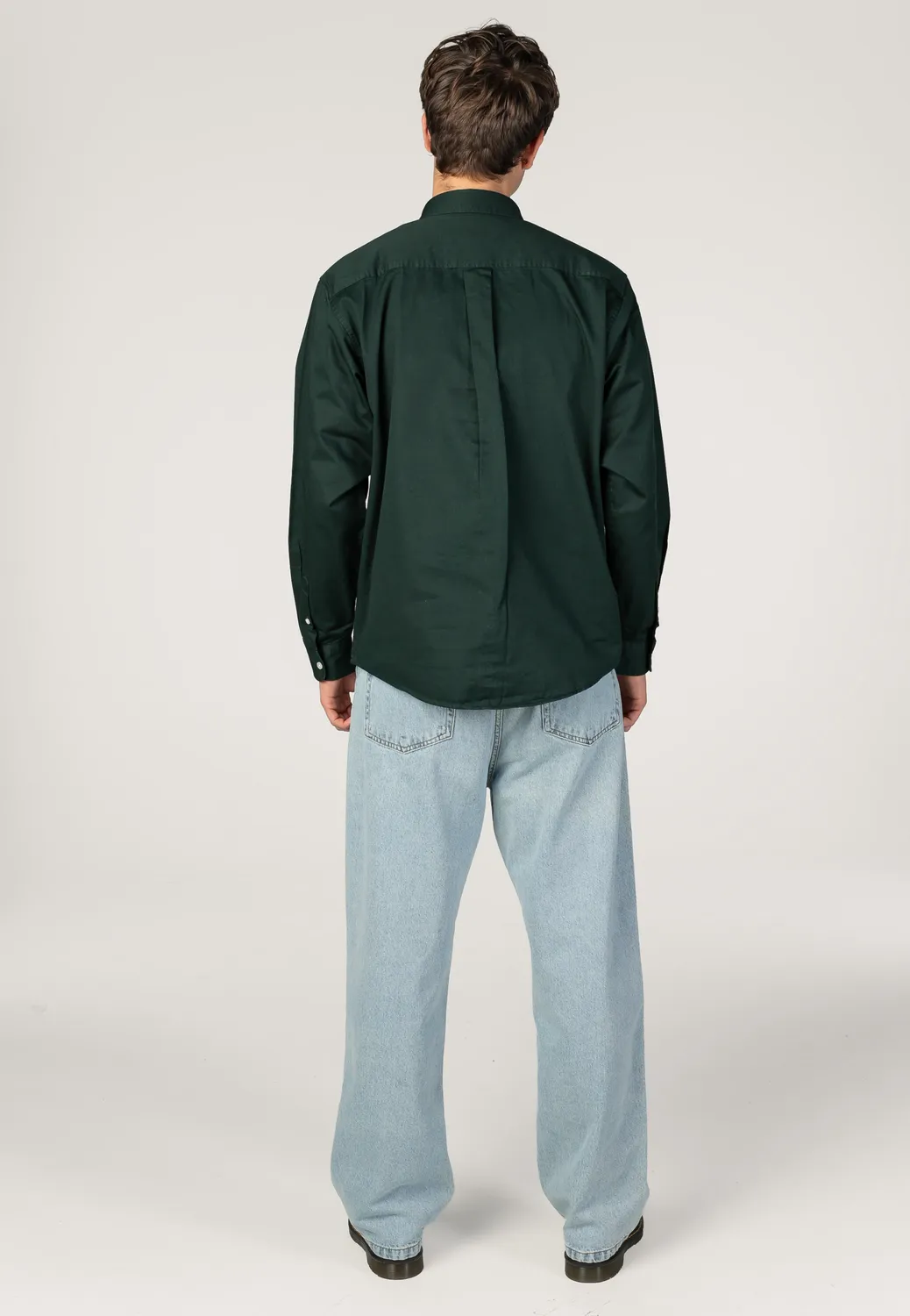 Impericon OG Madison Dark Scarab Hemd grün Twill