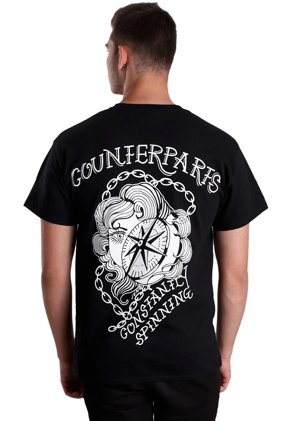 Impericon Compass T-Shirt schwarz Hardcore