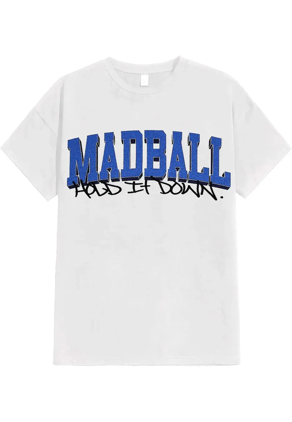 Impericon Hold It Down Can´t Stop T-Shirt weiß