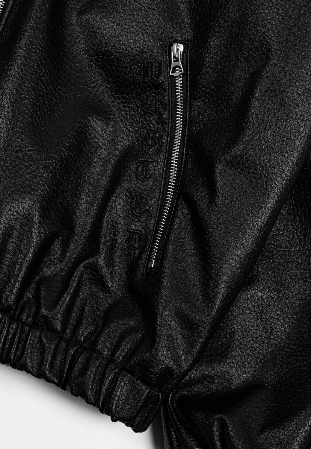 Impericon Nifty Shelter Black Lederjacke M Kunstleder