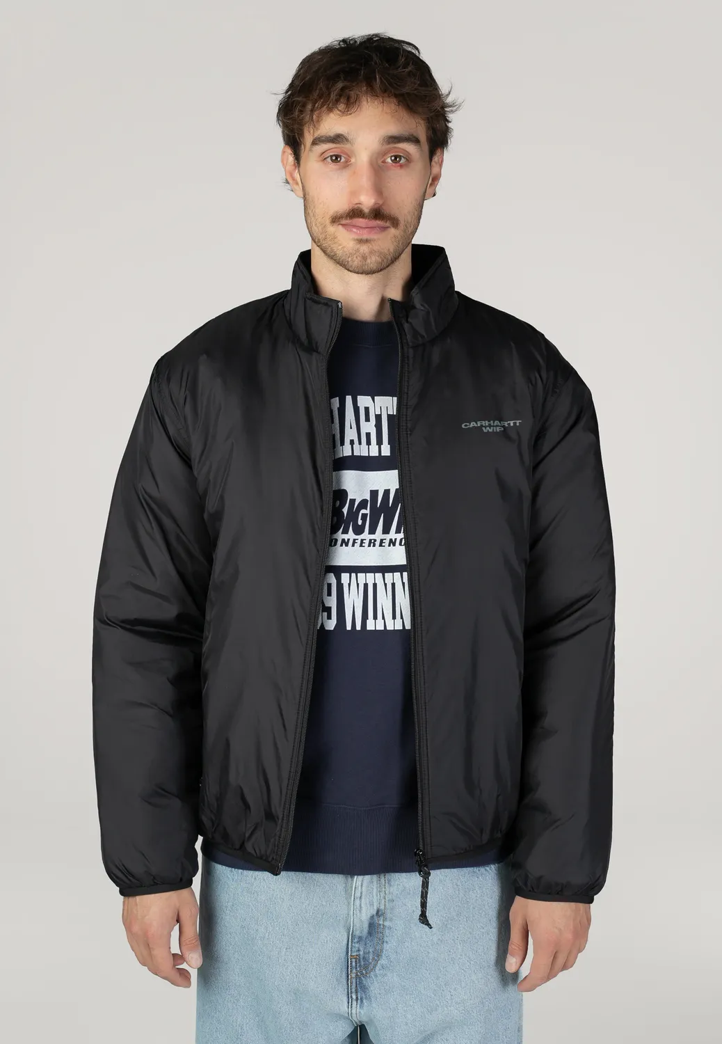 Kandler Liner Black Styx Jacke Nylon Übergangsjacke