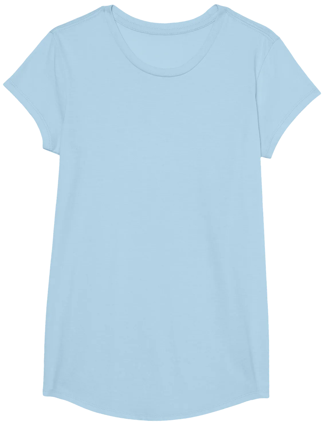 Mastodon Skull on Light Blue T-Shirt hellblau offiziell