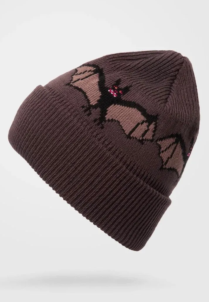 Impericon FA Ozzy Raisin Beanie Strickmütze Onesize Lila