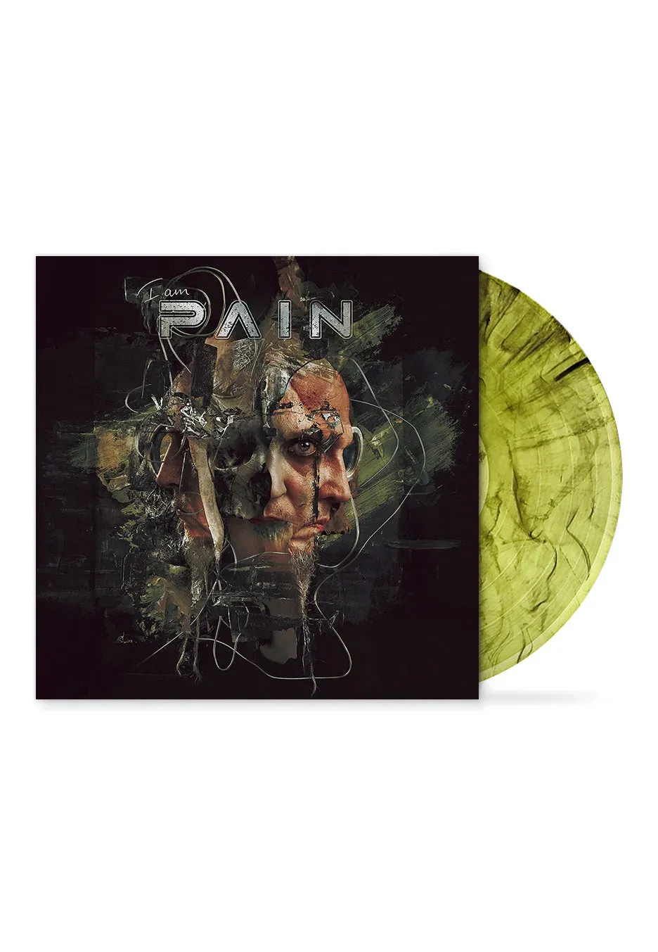 I Am Transparent Green/Black Smoke Vinyl LP limitiert
