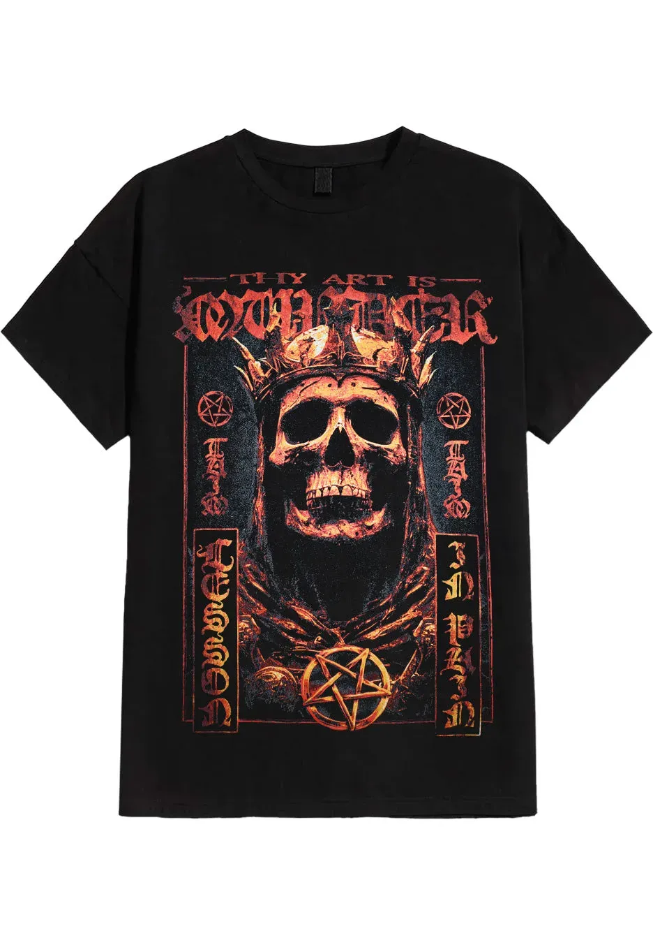 Skull King T-Shirt schwarz S-3XL Deathcore Exklusiv