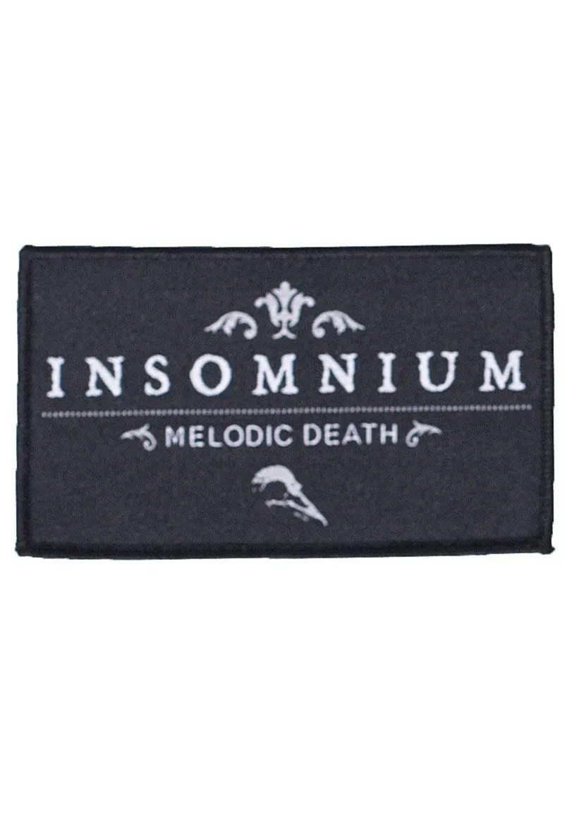 Impericon Melodic Death Aufnäher schwarz 10x6,5cm