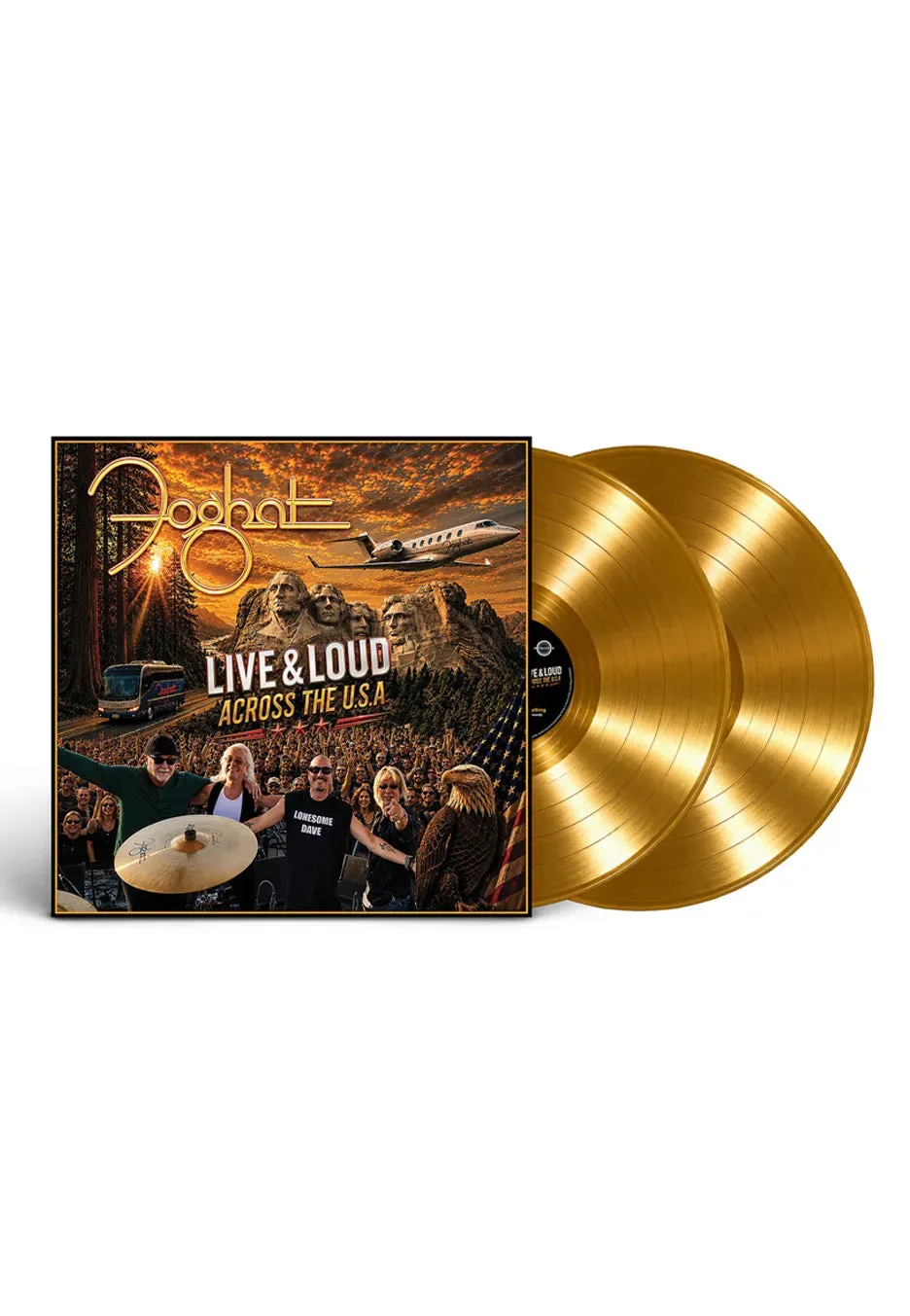 Impericon Live & Loud Across The USA Ltd Gold 2 Vinyl farbig