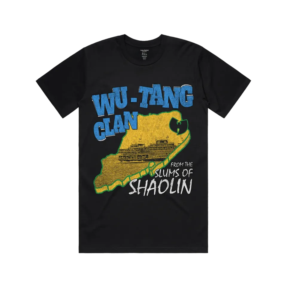 Wu-Tang Shaolin Borough T-Shirt Baumwolle schwer