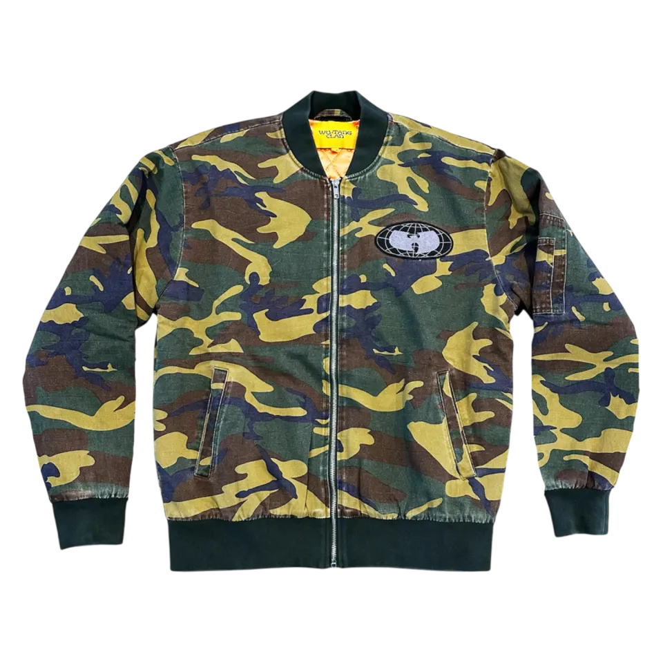 Wu-Tang Camo Bomber Jacke Forever-Print Camouflage