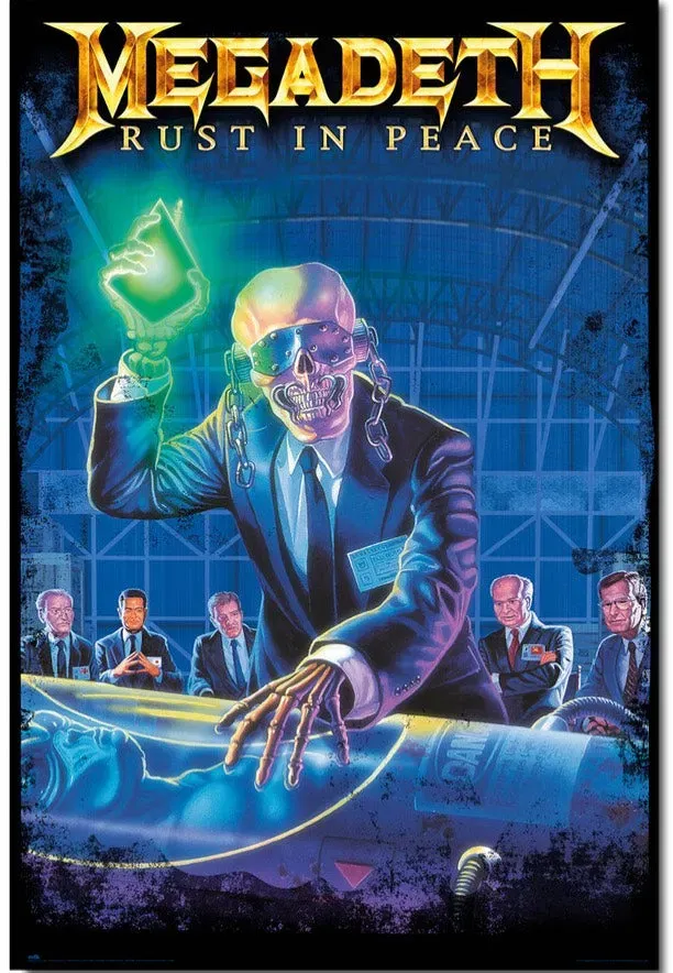 Impericon Rust In Peace Maxi Poster multicolor Onesize Thrash