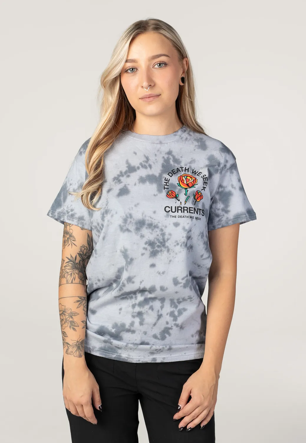 Impericon Love Is Gone Flowers Tie Dye T-Shirt