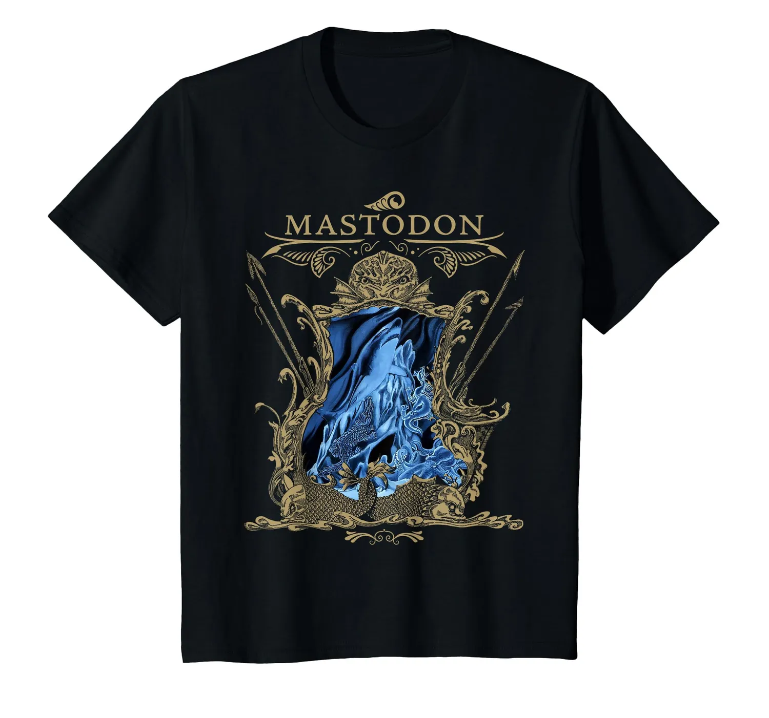 Mastodon Seabeast T-Shirt Herren Schwarz