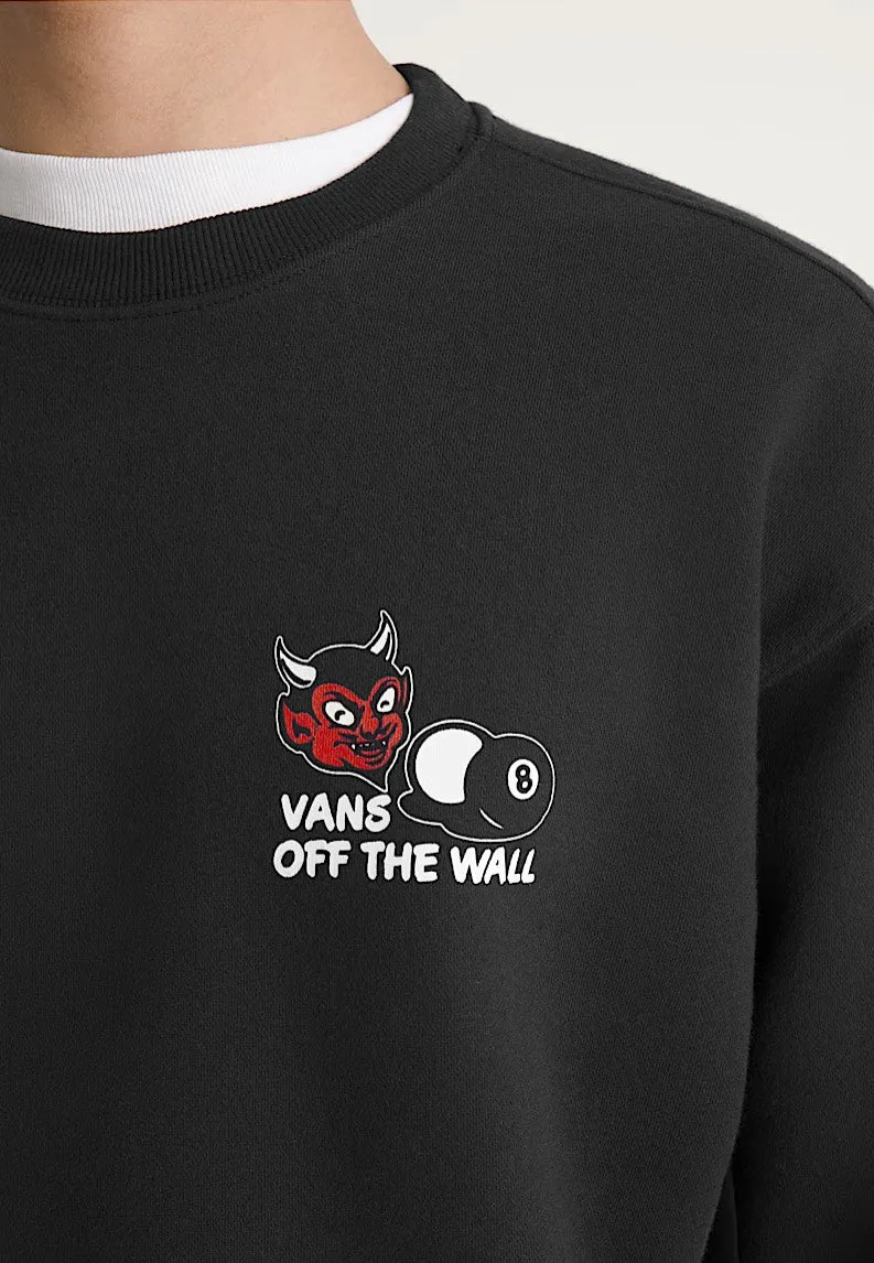 Impericon Old Scratch Crew Black Sweater Schwarz