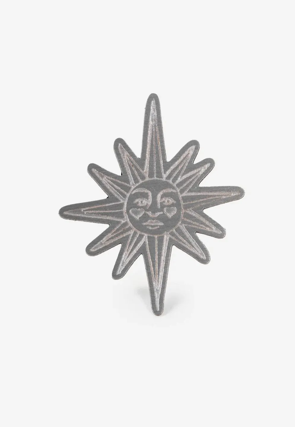 Impericon Sun Silver Pin silber Onesize Gothic