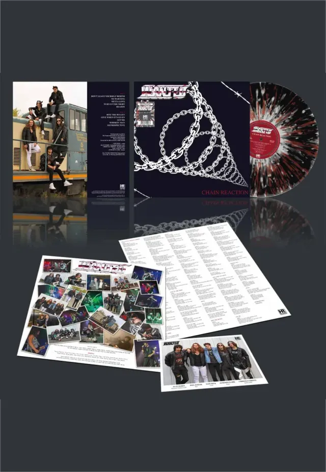 Impericon Chain Reaction Vinyl Black Ice Splattered Ltd